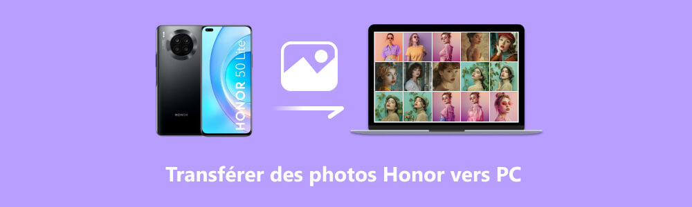 Transférer les photos Honor vers PC