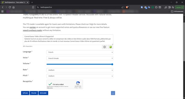 Transformer un texte en audio en ligne gratuitement