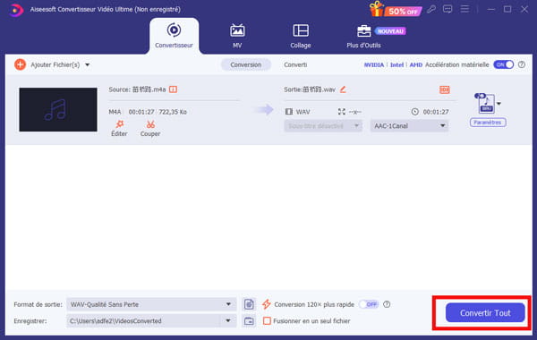Convertir OGG vers WAV