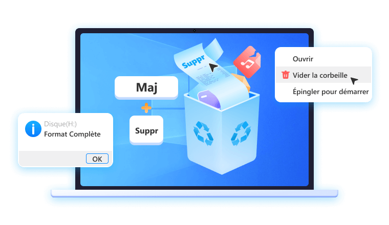 Récupération de Fichiers Supprimés Accidentellement
