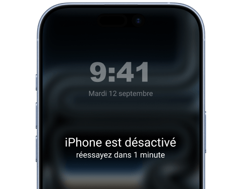 Appareil désactivé