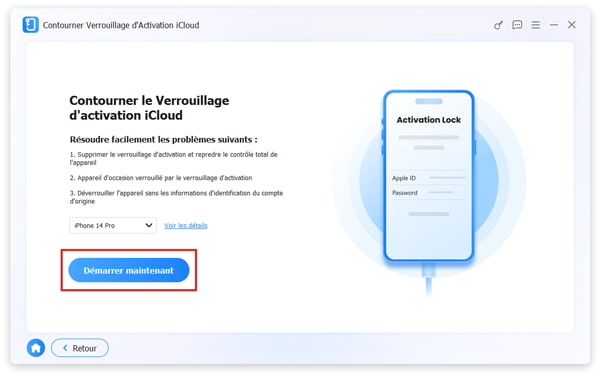 Commencer à Contourner Verrouillage d’Activation iCloud