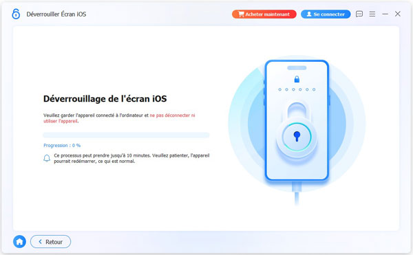 Commancer à déverrouiller