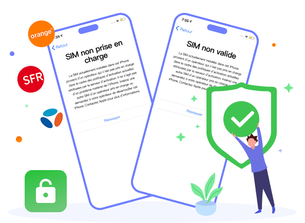 Supprimer Verrouillage SIM