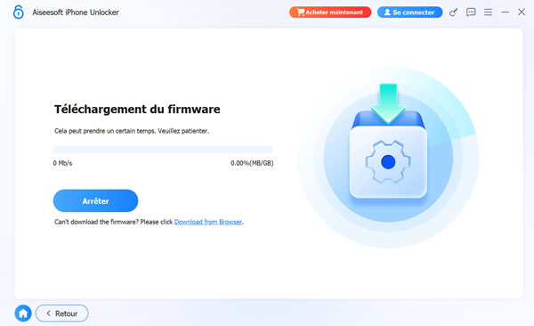 Télécharger le package de firmware
