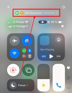 Savoir quelle application utilise la caméra