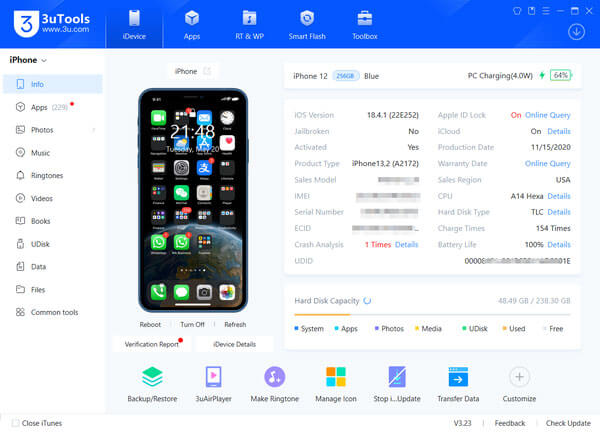 Supprimer le MDM iPhone/iPad avec utool