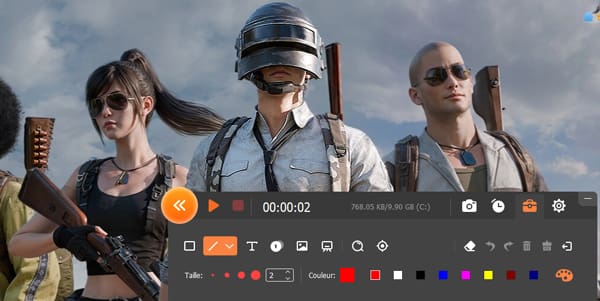 Éditer l'enregistrement vidéo