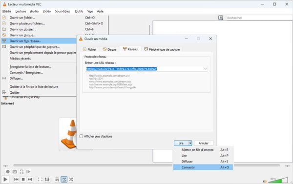 Télécharger une vidéo Dailymotion avec VLC