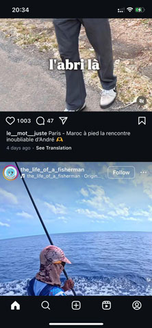 format post Instagram