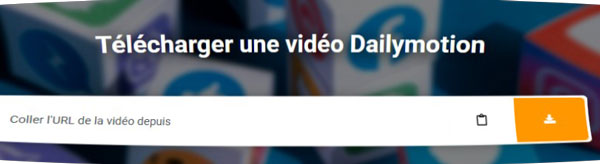 Interface de Télécharger Vidéos