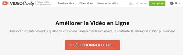 Augmenter qualité vidéo en ligne gratuitement